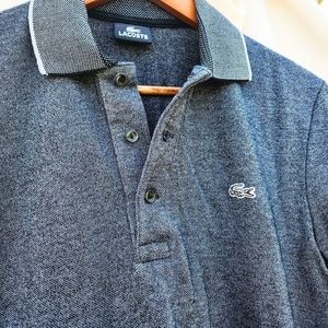 Lacoste Men's size Small Metalic Polo